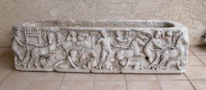 Roman sarcophagus for a child