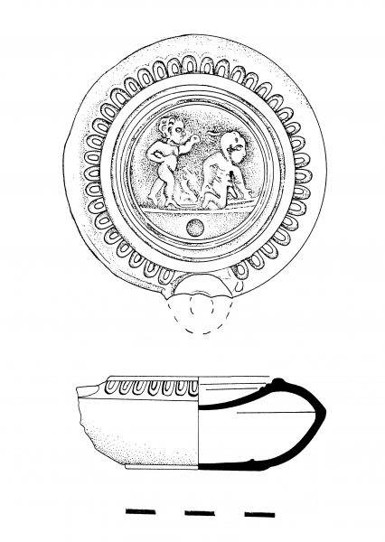 Roman lamp from Dora